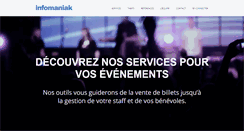 Desktop Screenshot of entertainment.infomaniak.com