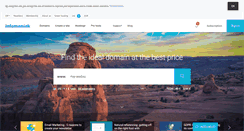 Desktop Screenshot of infomaniak.com